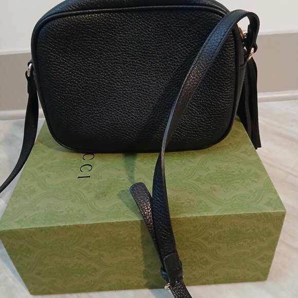 Gucci Disco Bag, Black Leather - Picture 2 of 8